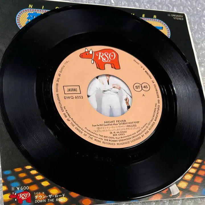 [BUNJANG] Bee Gees Night Fever 7-inch Vinyl Single / Bee Gees / Night Fever 7인치 싱글