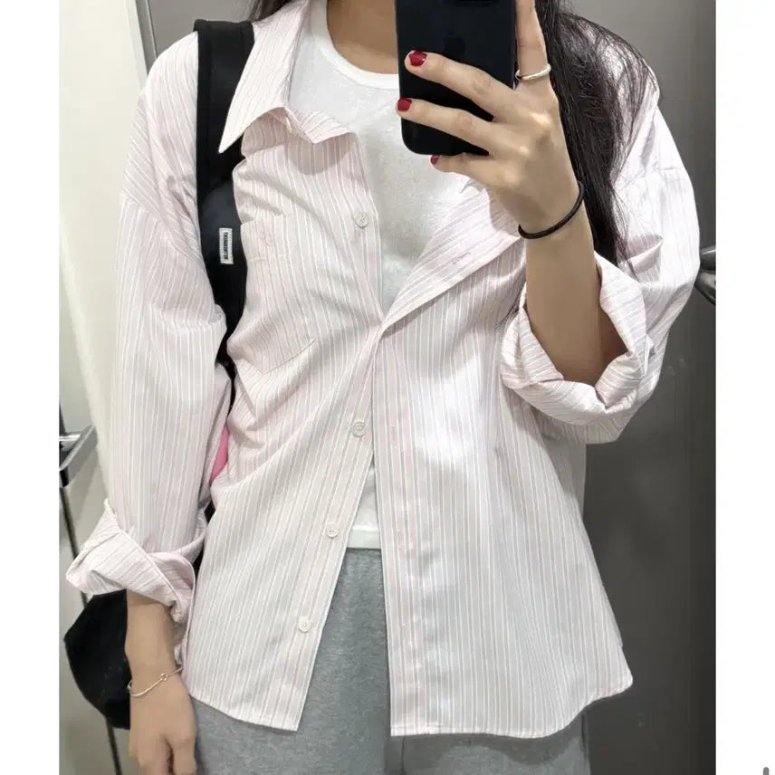 [SOLD OUT] 헤더먼트 balanced shirts 스트라이프셔츠