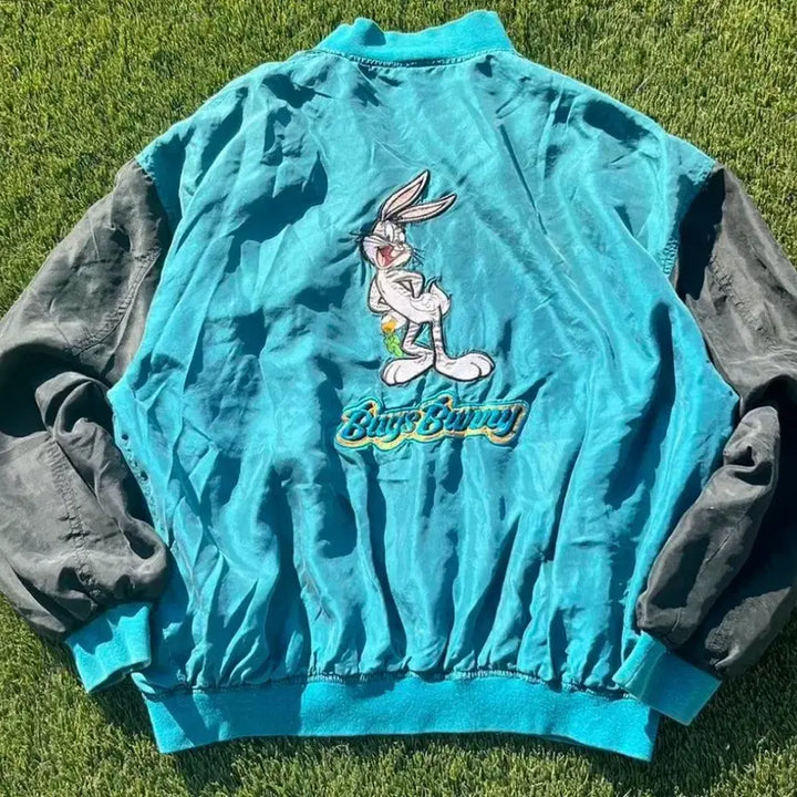 [BUNJANG] Looney Tunes Bugs Bunny Vintage Jacket (1993 USA) / 90s 루니툰 벅스버니 빈티지 자켓 (1993 USA / American