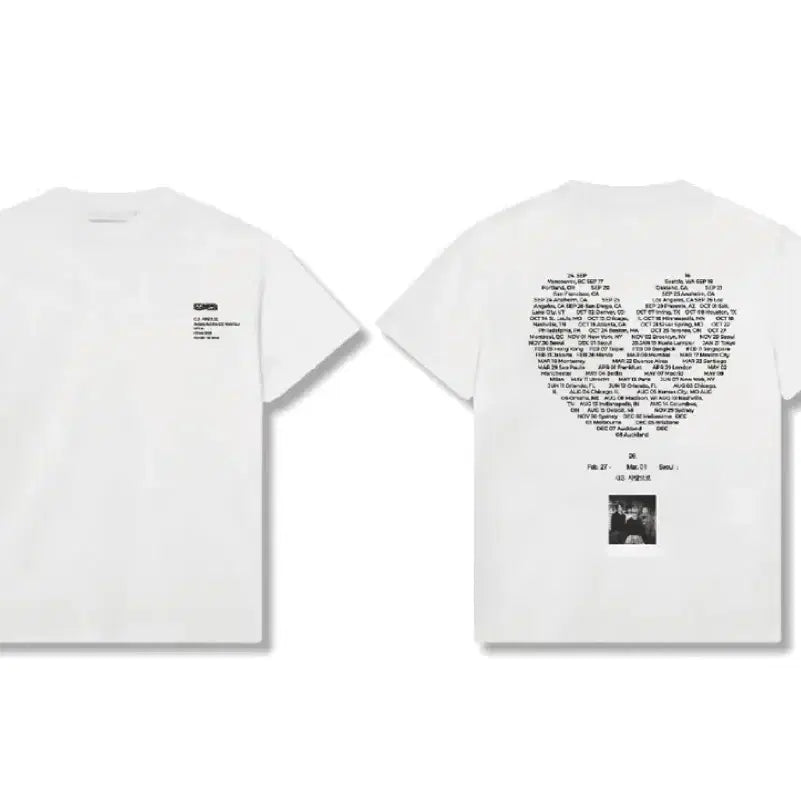 [SOLD OUT] 웨이브투어스 md 사랑으로 티셔츠 S