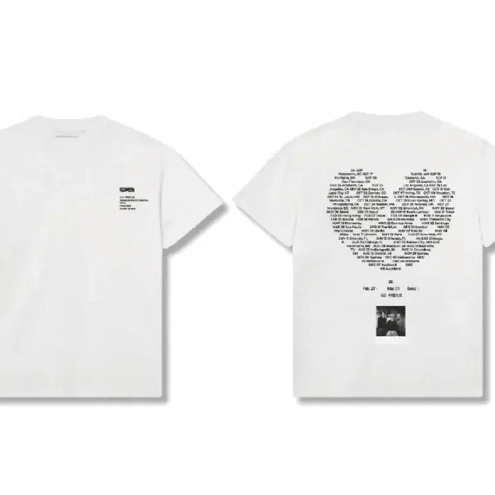 [SOLD OUT] 웨이브투어스 md 사랑으로 티셔츠 S