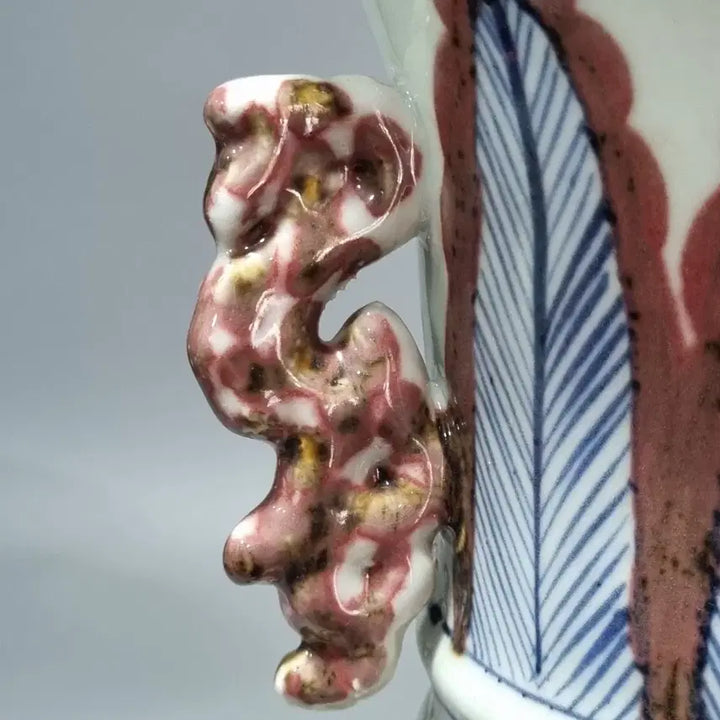 [BUNJANG] Celadon Porcelain Blue and White Vase / 도자기 화병 청화백자 조형 화병