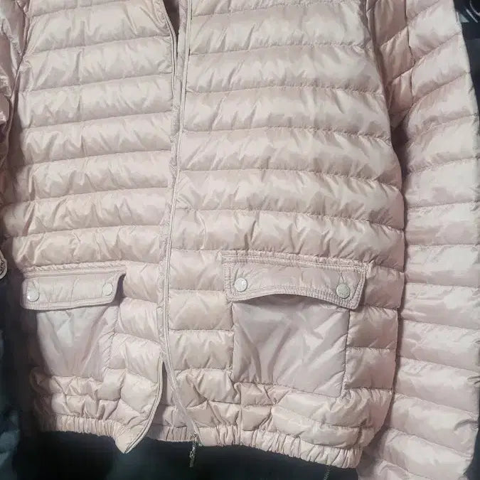[BUNJANG] Moncler Pink Padded Jacket / 몽클레어 정품 여성용 QR 사진 확인 하세요