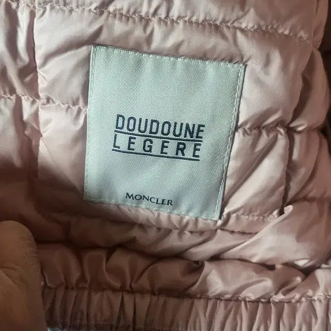 [BUNJANG] Moncler Pink Padded Jacket / 몽클레어 정품 여성용 QR 사진 확인 하세요