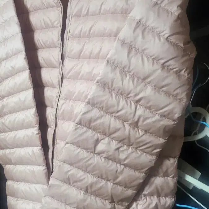 [BUNJANG] Moncler Pink Padded Jacket / 몽클레어 정품 여성용 QR 사진 확인 하세요