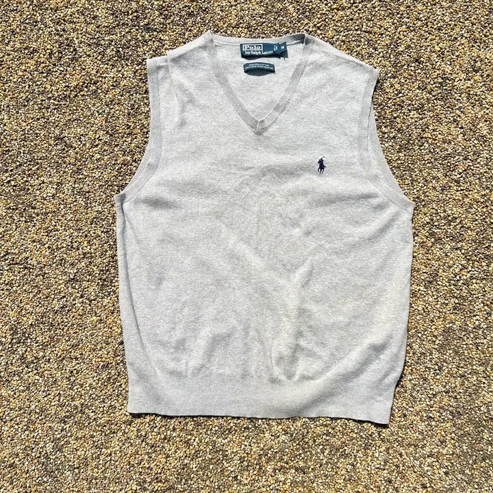 [BUNJANG] POLO Ralph Lauren V-Neck Knit Vest / 폴로(POLO RalphLauren)브이넥 니트 베스트