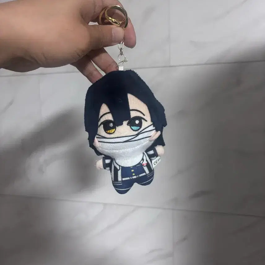 [BUNJANG] Demon Slayer Obanai Iguro Doll Keychain / 귀멸의 칼날 이구로 오바나이 인형 키링