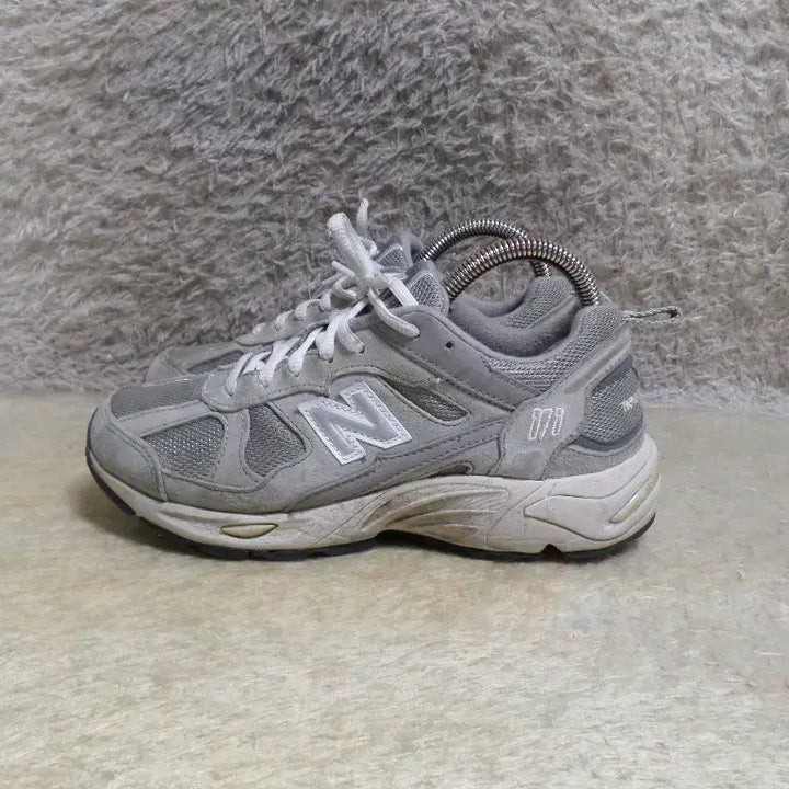 [BUNJANG] New Balance 878 Gray Sneakers / 후루룩구제 225 뉴발란스 878 그레이 운동화 중고 신발