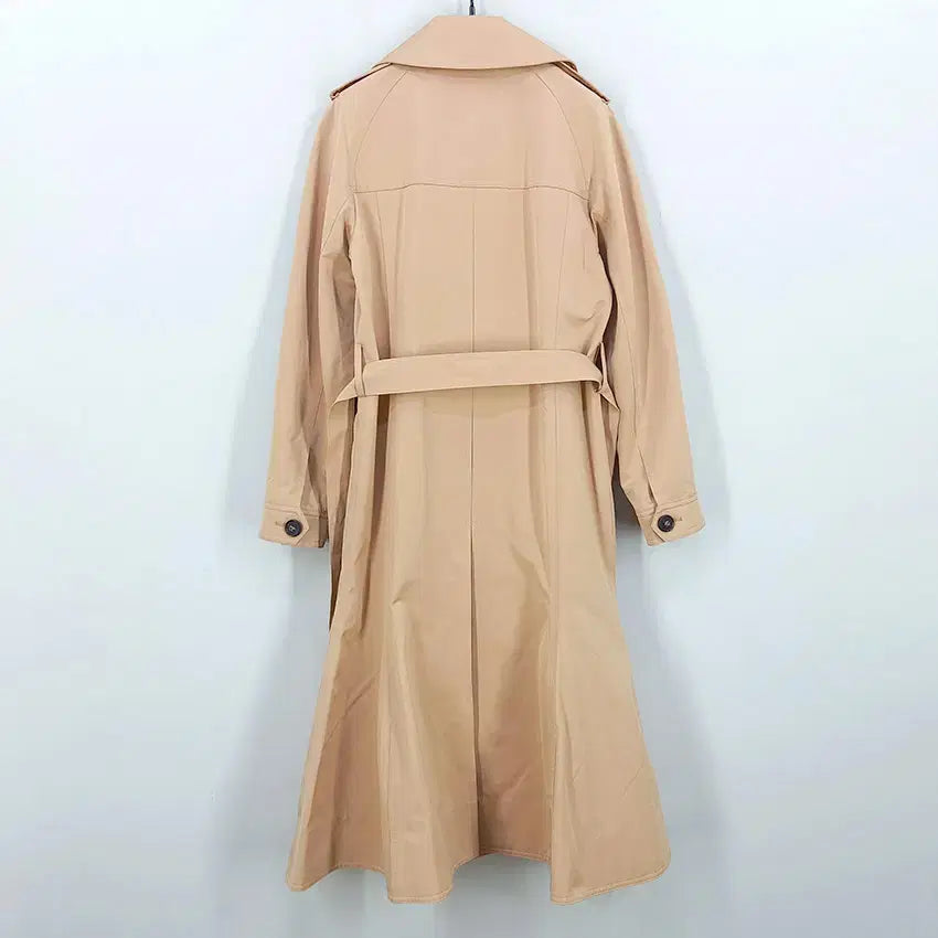 [SOLD OUT] 미샤 여성 춘추 벨트 트렌치코트 살구베이지85 (HU43428)