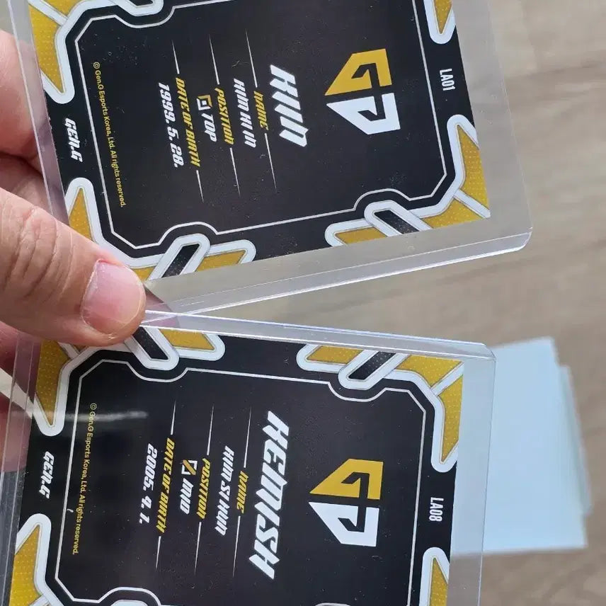 [BUNJANG] Gen.G 2025 Card Pack Bundle / 젠지 2025 카드팩 사인 2장 포함 (Kiin 포함 풀구성)