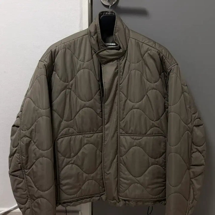 [BUNJANG] Wooyoungmi Quilted Jacket - Khaki - Men&