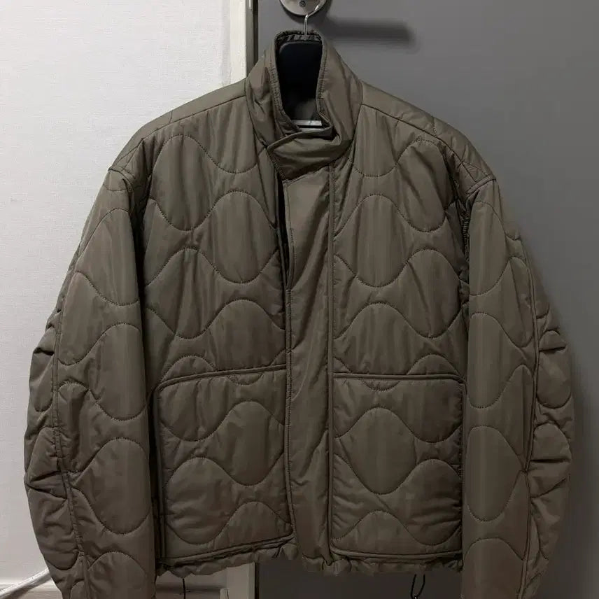 [BUNJANG] Wooyoungmi Quilted Jacket - Khaki - Men&