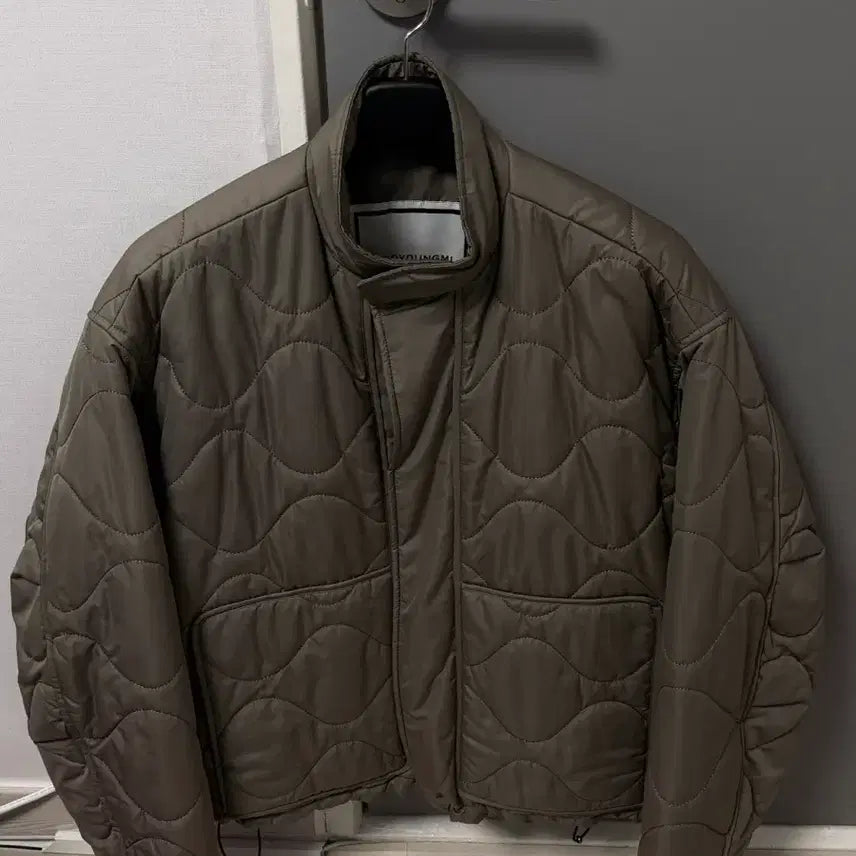 [BUNJANG] Wooyoungmi Quilted Jacket - Khaki - Men&