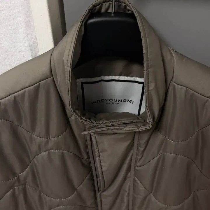 [BUNJANG] Wooyoungmi Quilted Jacket - Khaki - Men&