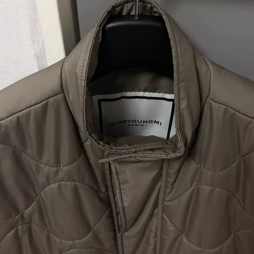 [BUNJANG] Wooyoungmi Quilted Jacket - Khaki - Men&