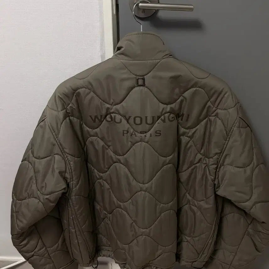 [BUNJANG] Wooyoungmi Quilted Jacket - Khaki - Men&