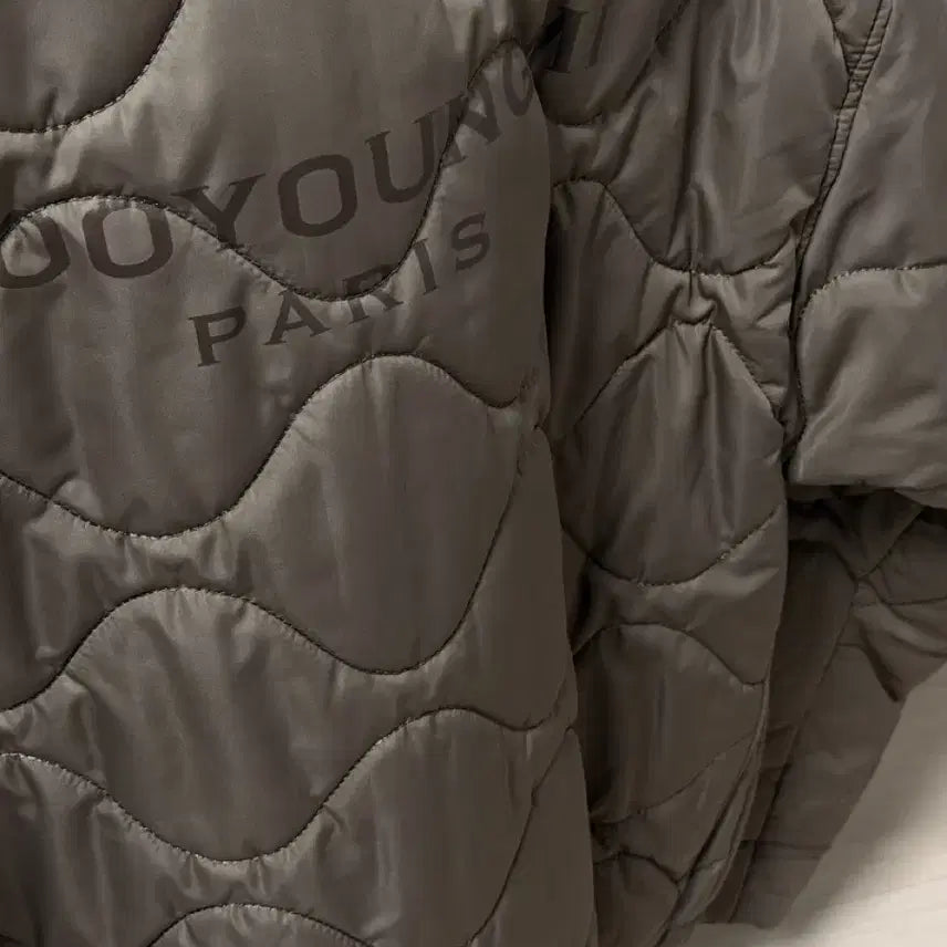 [BUNJANG] Wooyoungmi Quilted Jacket - Khaki - Men&