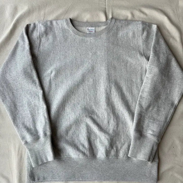 [BUNJANG] Champion Japan Reverse Weave Oatmeal Grey Sweatshirt XL / 챔피온 재팬 리버스위브 무지 그레이 오트밀 스웻셔츠 XL