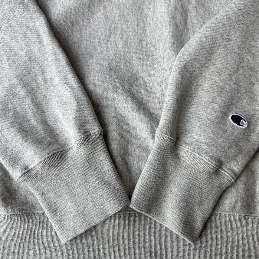 [BUNJANG] Champion Japan Reverse Weave Oatmeal Grey Sweatshirt XL / 챔피온 재팬 리버스위브 무지 그레이 오트밀 스웻셔츠 XL