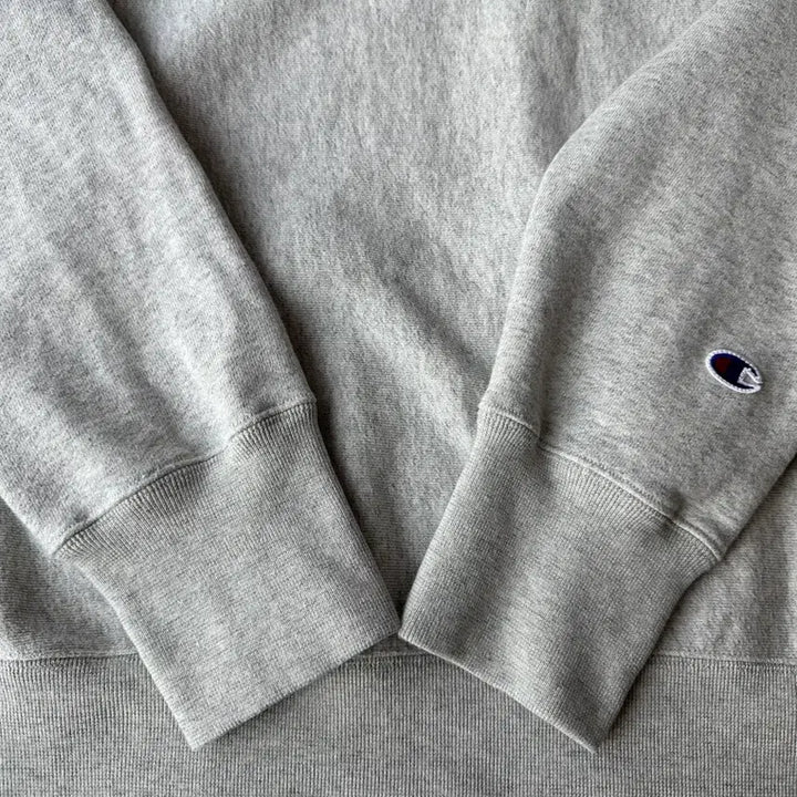 [BUNJANG] Champion Japan Reverse Weave Oatmeal Grey Sweatshirt XL / 챔피온 재팬 리버스위브 무지 그레이 오트밀 스웻셔츠 XL