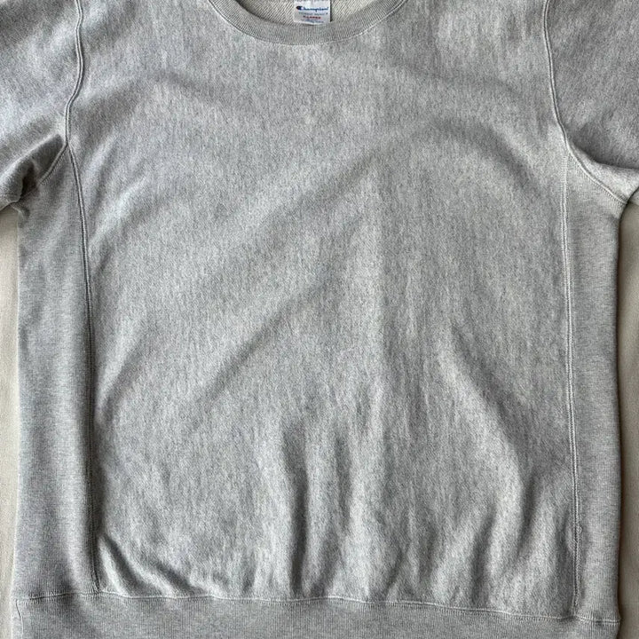 [BUNJANG] Champion Japan Reverse Weave Oatmeal Grey Sweatshirt XL / 챔피온 재팬 리버스위브 무지 그레이 오트밀 스웻셔츠 XL