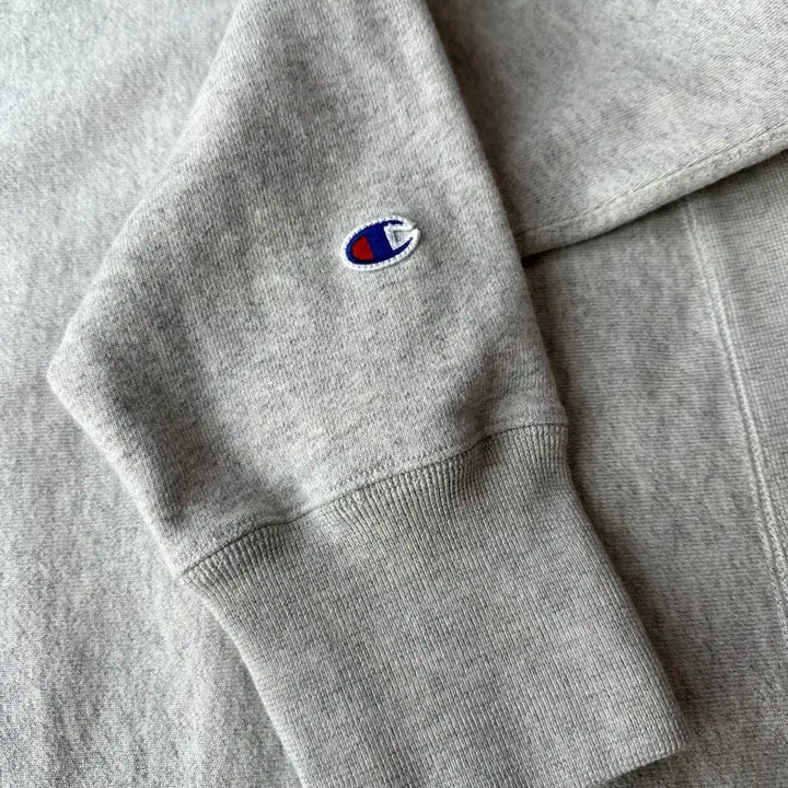 [BUNJANG] Champion Japan Reverse Weave Oatmeal Grey Sweatshirt XL / 챔피온 재팬 리버스위브 무지 그레이 오트밀 스웻셔츠 XL