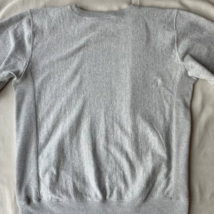 [BUNJANG] Champion Japan Reverse Weave Oatmeal Grey Sweatshirt XL / 챔피온 재팬 리버스위브 무지 그레이 오트밀 스웻셔츠 XL