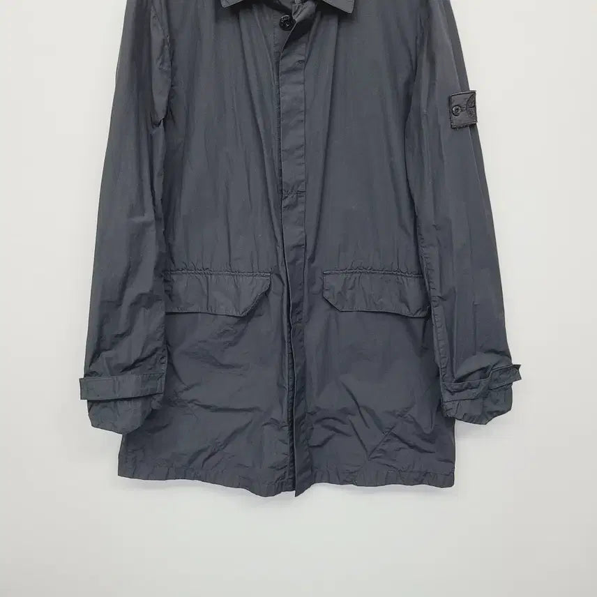 [BUNJANG] Stone Island Shadow Project Naslan Light Watro Mac Coat Black / [L] 스톤아일랜드 쉐도우 프로젝트 나슬란 라이트 와트로 맥코트 블랙