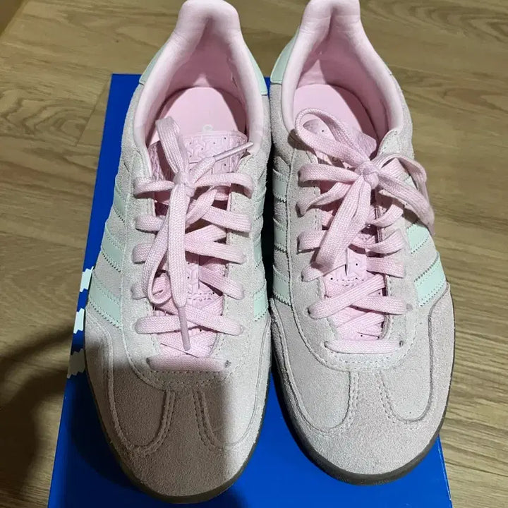 [BUNJANG] Adidas Gazelle Indoor Pink Sneakers / 아디다스 가젤 인도어 핑크 230