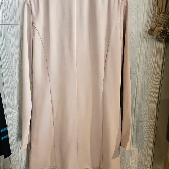 [BUNJANG] Imvely Beige Ruffle Midi Dress / 여55~66임블리원피스새상품