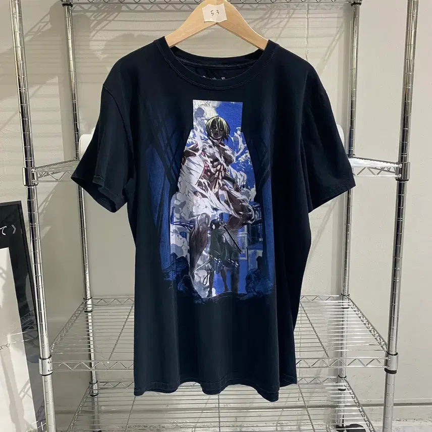 [BUNJANG] Attack on Titan Official Anime T-Shirt / 진격의거인 오피셜 애니메이션 티셔츠