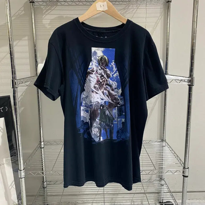 [BUNJANG] Attack on Titan Official Anime T-Shirt / 진격의거인 오피셜 애니메이션 티셔츠