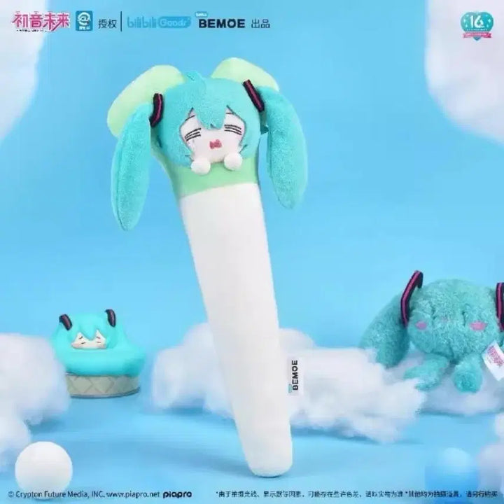 [BUNJANG] Bilibili Hatsune Miku Plush Doll / 빌리빌리 정품) 미쿠 파 인형 몽둥이 35cm