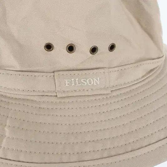 [BUNJANG] Filson Cotton Embroidered Logo Bucket Hat (Men - L) / 필슨 (MEN - L) 코튼 자수 로고 버킷햇