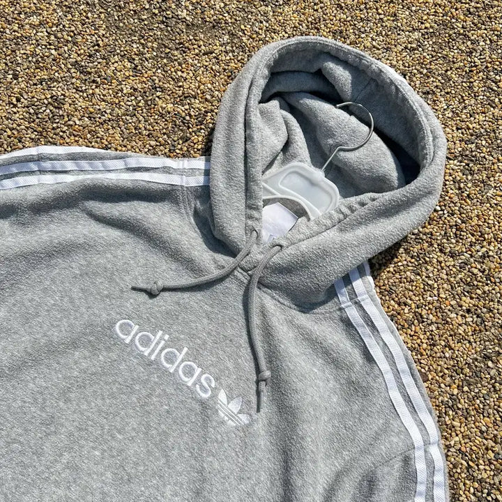 [BUNJANG] Adidas Gray Hoodie / 아디다스 그레이 후드티