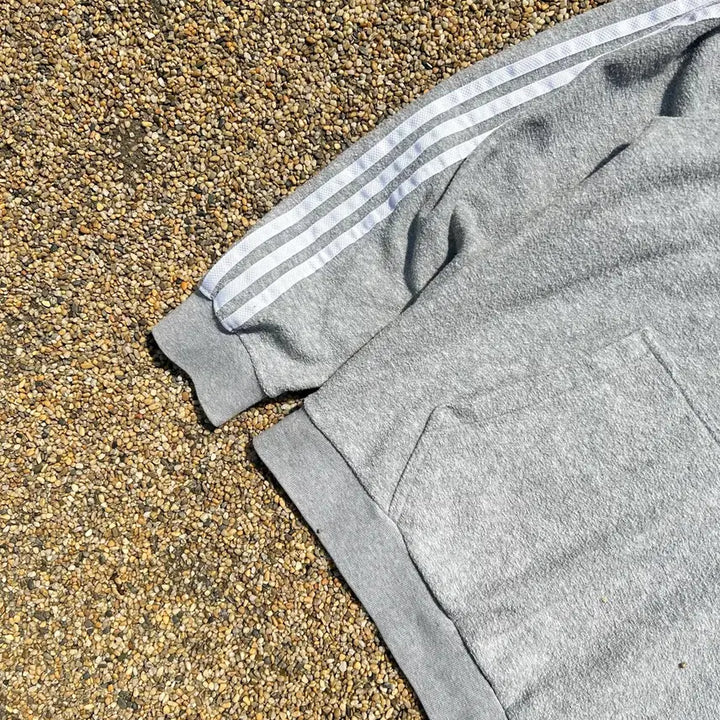 [BUNJANG] Adidas Gray Hoodie / 아디다스 그레이 후드티