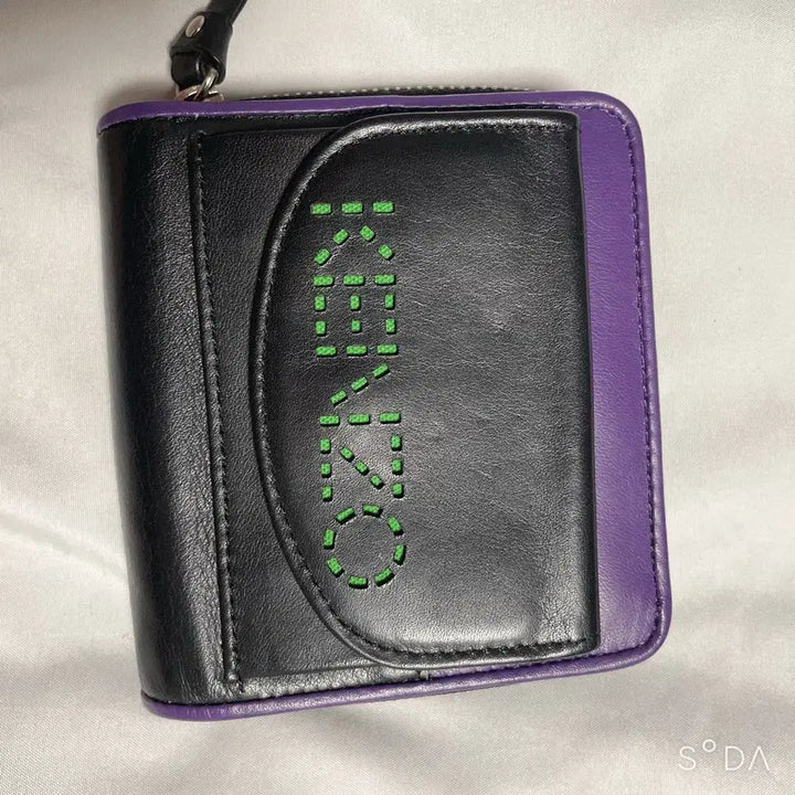 [SOLD OUT] KENZO 겐조 블랙/퍼플 반지갑