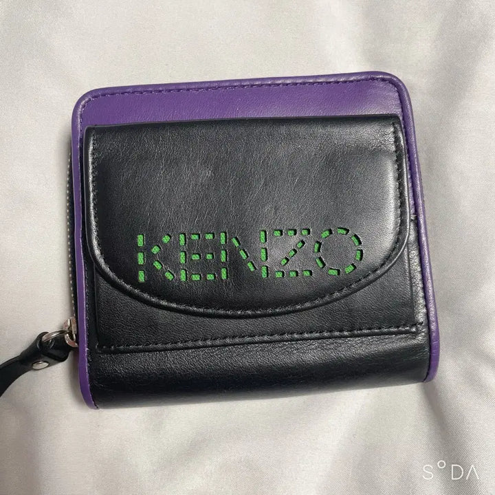 [SOLD OUT] KENZO 겐조 블랙/퍼플 반지갑