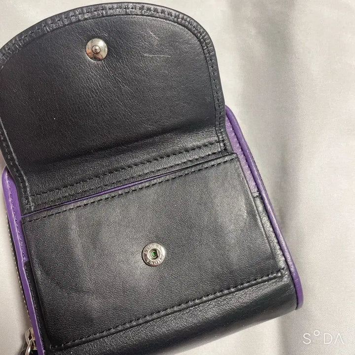 [SOLD OUT] KENZO 겐조 블랙/퍼플 반지갑