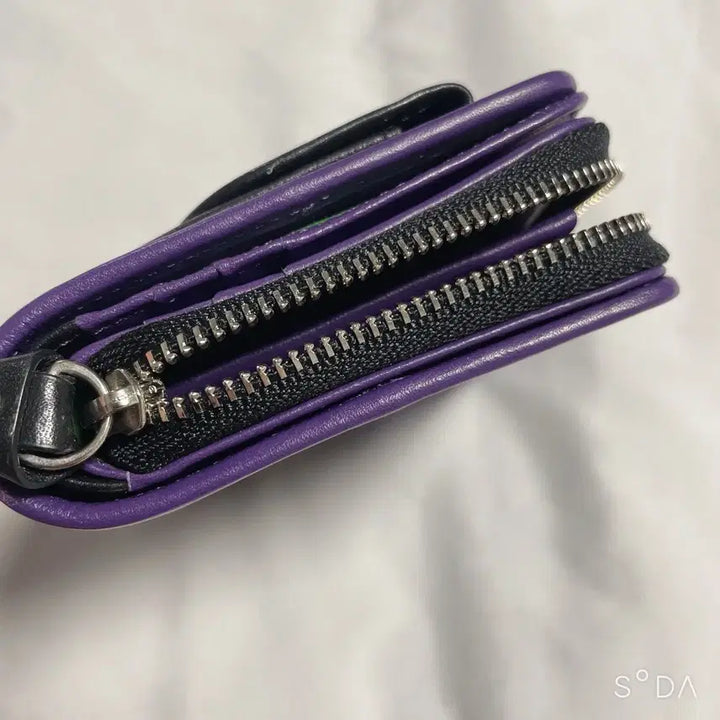 [SOLD OUT] KENZO 겐조 블랙/퍼플 반지갑