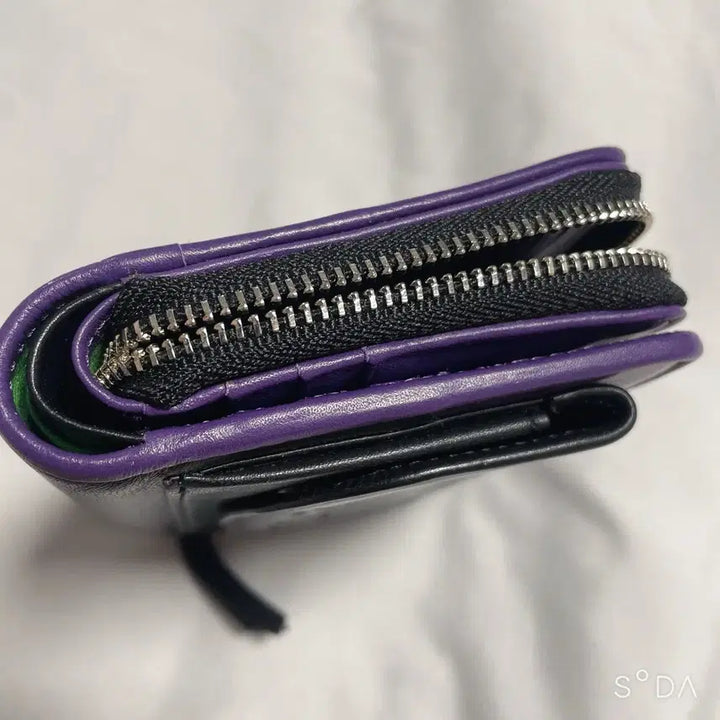 [SOLD OUT] KENZO 겐조 블랙/퍼플 반지갑