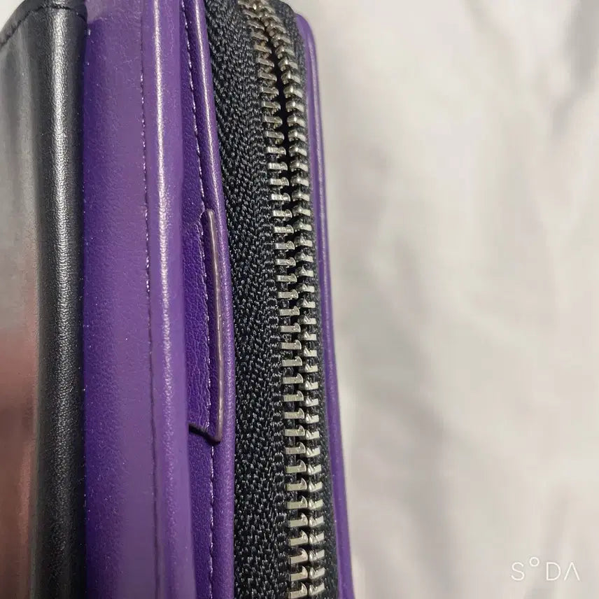 [SOLD OUT] KENZO 겐조 블랙/퍼플 반지갑