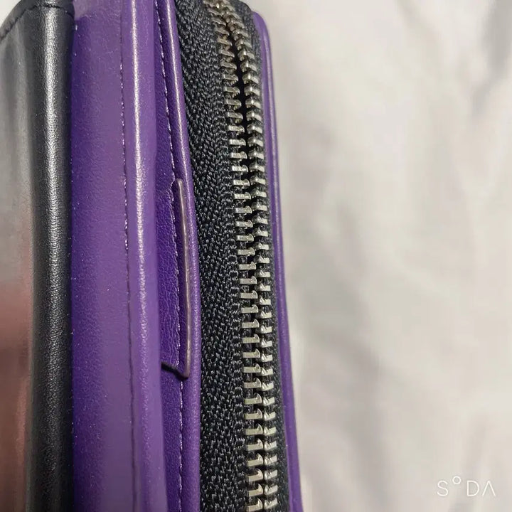 [SOLD OUT] KENZO 겐조 블랙/퍼플 반지갑