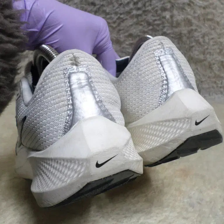 [BUNJANG] Nike Pegasus 40 White Running Shoes / 후루룩구제 245 나이키 페가수스40 화이트 운동화 런닝화 중고 신발