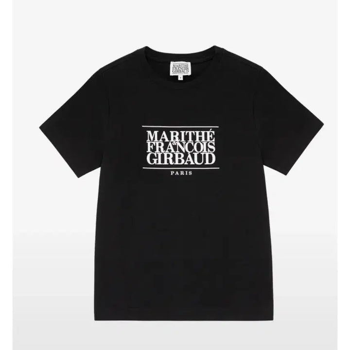 [BUNJANG] Marithe Marie W Classic Logo T-shirt Black (Women&