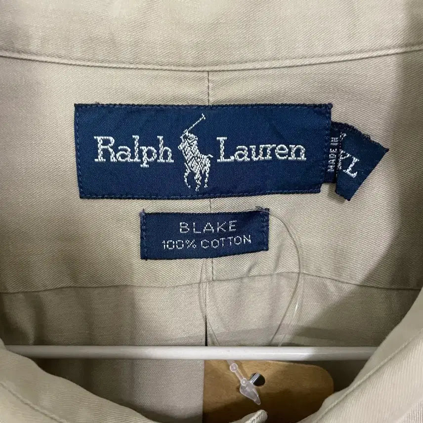 [BUNJANG] Polo Ralph Lauren Beige Shirt / 폴로 랄프로렌 베이지 셔츠