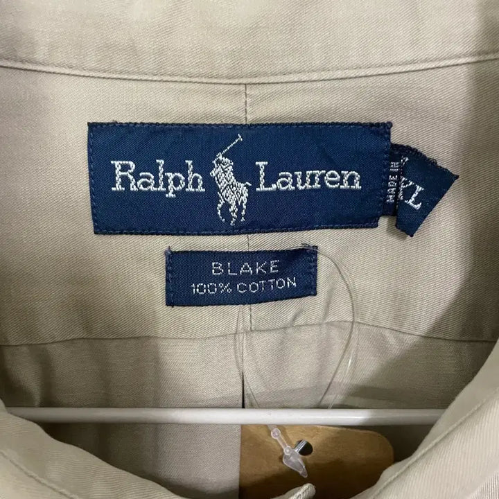 [BUNJANG] Polo Ralph Lauren Beige Shirt / 폴로 랄프로렌 베이지 셔츠