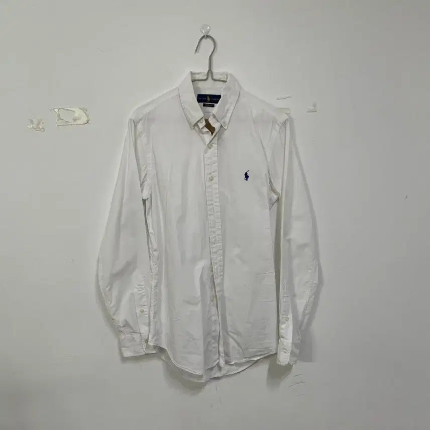 [BUNJANG] Polo Ralph Lauren Oxford Shirt White / 폴로 랄프로렌 옥스포드 셔츠 화이트