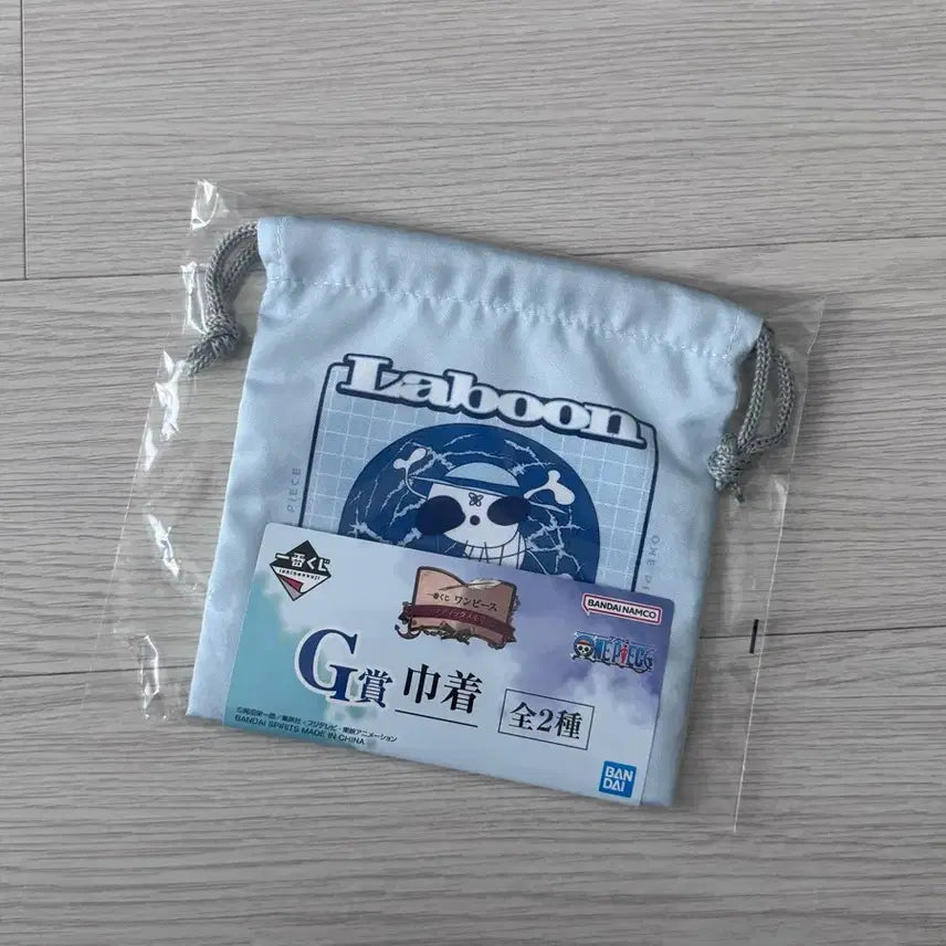 [BUNJANG] One Piece Laboon Drawstring Bag Dramatic Memories / 원피스 라분 복주머니 가방 드라마틱 메모리즈