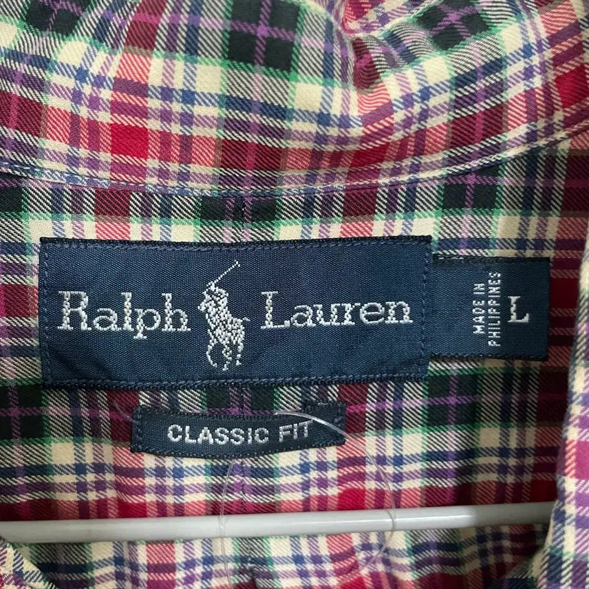 [BUNJANG] Polo Ralph Lauren Checkered Shirt / 폴로 랄프로렌 체크 셔츠